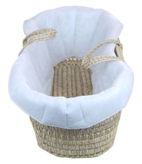 Quilted Moses Basket Liner