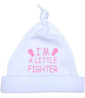 Little Fighter' Pink Knotted Hat