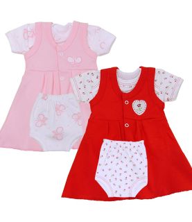 Dress, T-shirt & Hat Set
