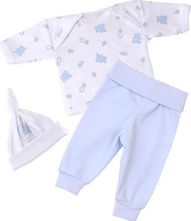 Blue Premature Baby Outfit