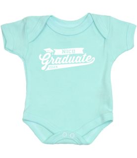 NICU Graduate Bodysuit-Aqua-3.5lbs - 5.5lbs