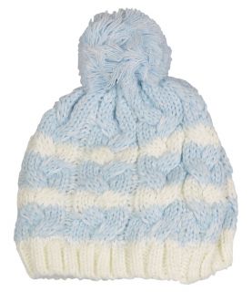 Cable Knit Baby's Winter Hat