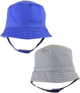 Boys Reversible Cotton Summer Bucket Hat