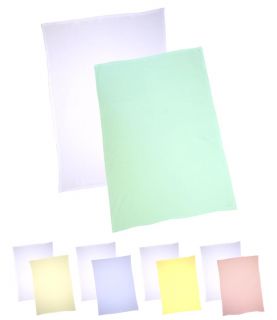 100 x 70cm Cotton Flat Sheets
