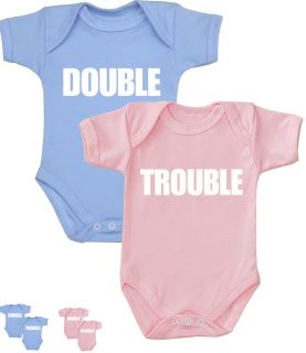 Double Trouble' - Pack of 2 Bodysuits