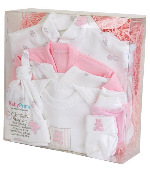 7 Piece Premature Baby Gift Set