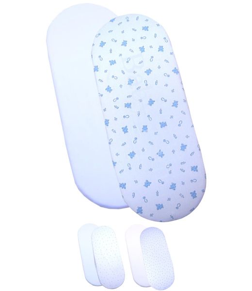 76 x 28cm Moses Basket Sheets Nursery Bedding BabyPrem
